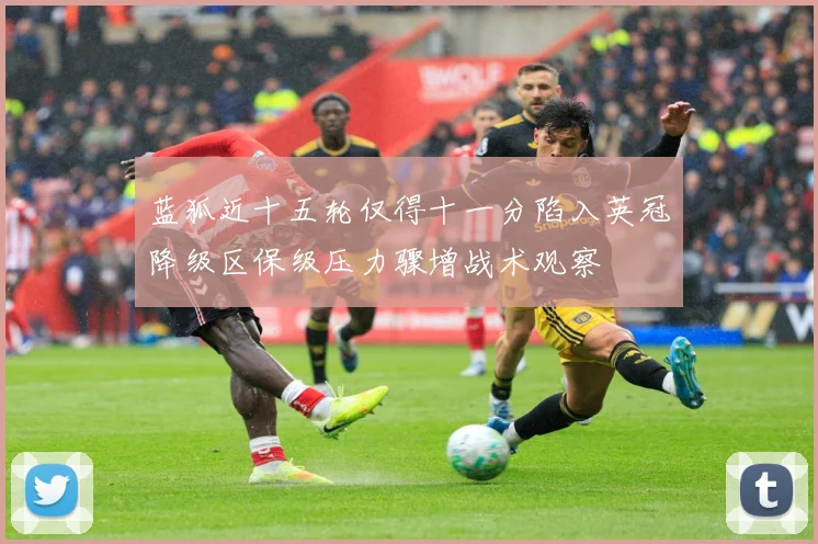 蓝狐近十五轮仅得十一分陷入英冠降级区保级压力骤增战术观察